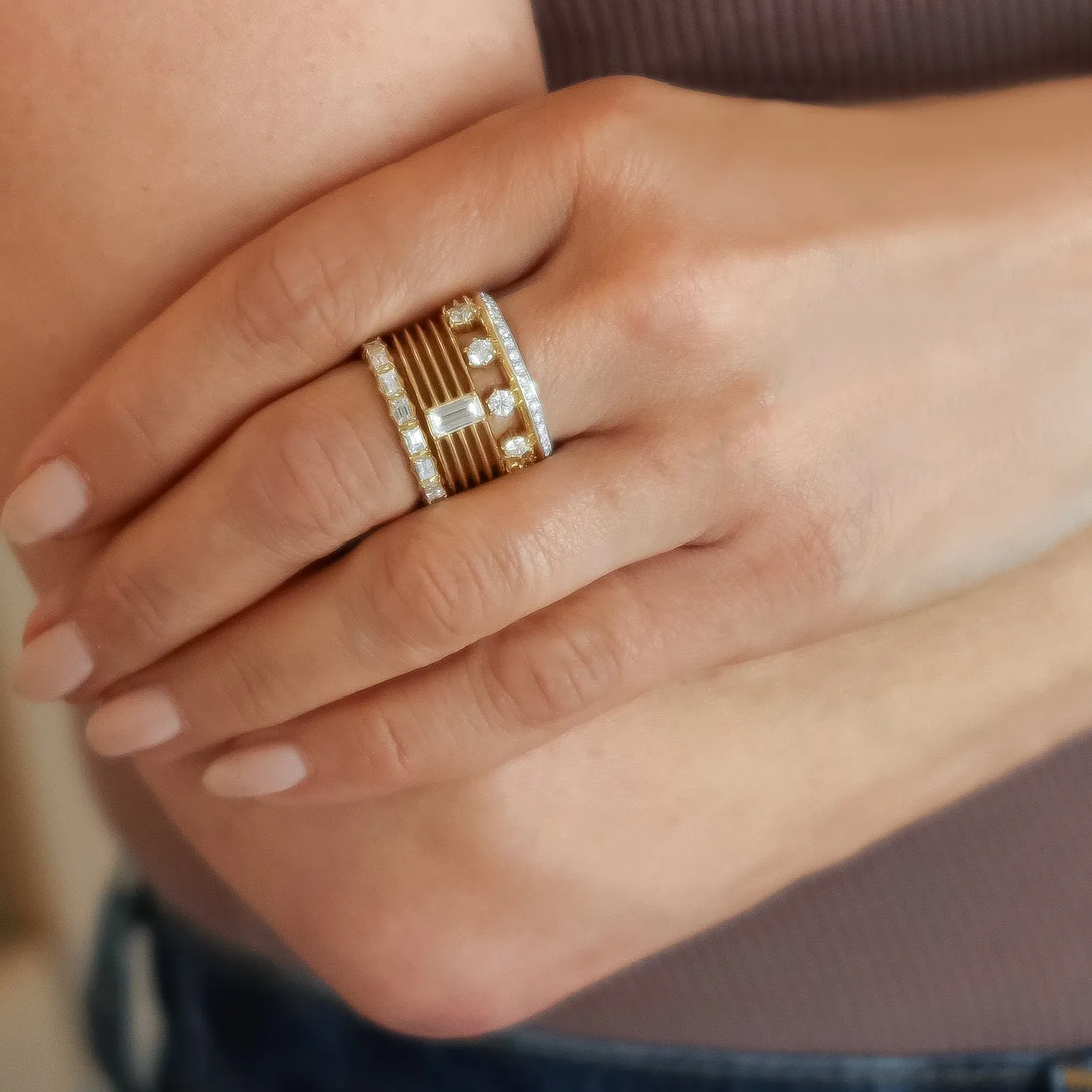 Crosby Baguette Ring