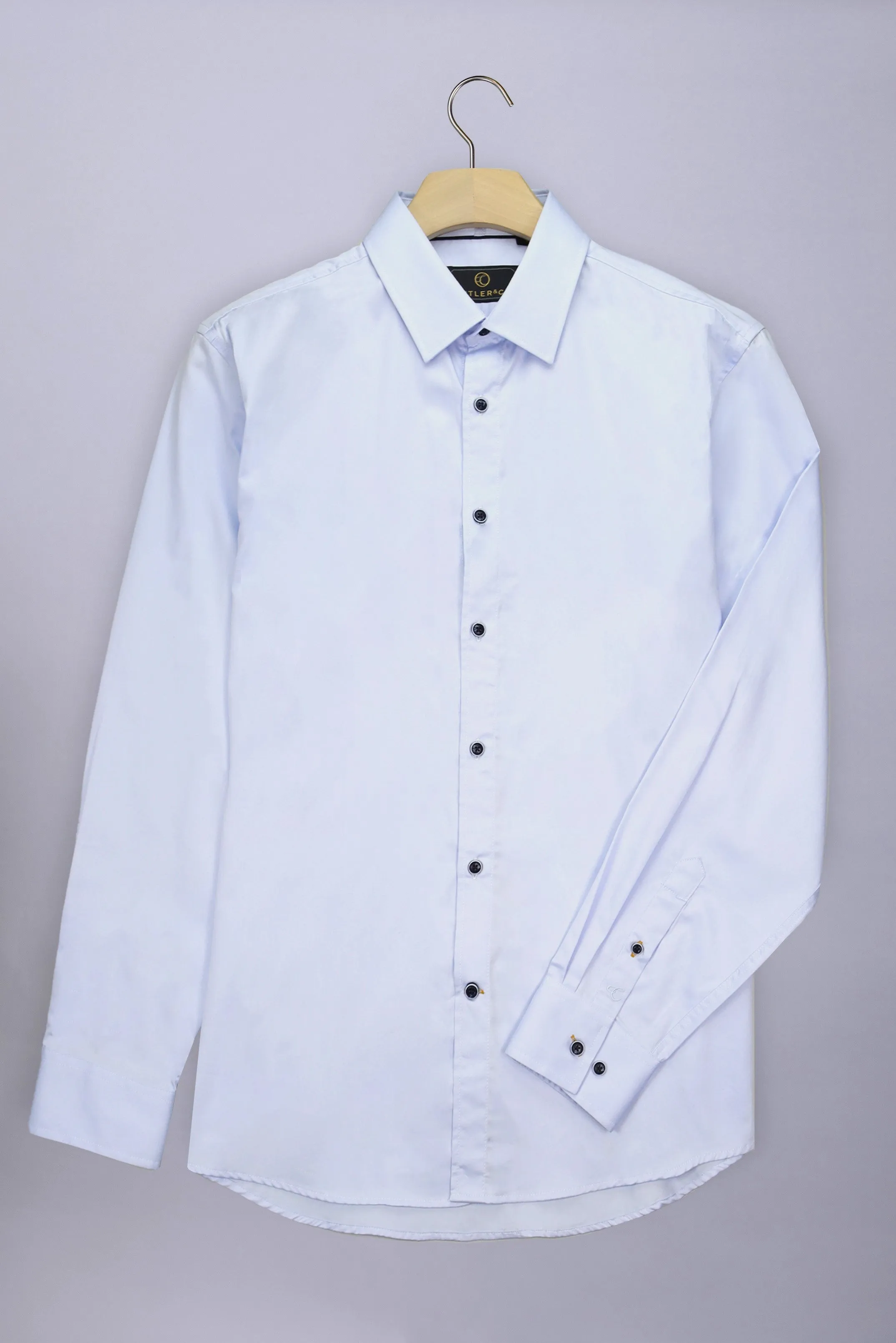 Cutler & Co - Blaine Shirt - Pale Blue