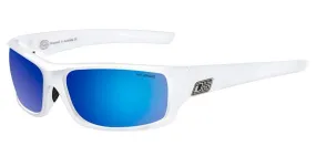 DD Clank - White/Grey|Blue Fusion Mirror Polarised