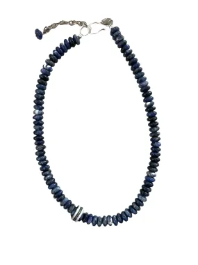 Denim Sodalite Candy Necklace