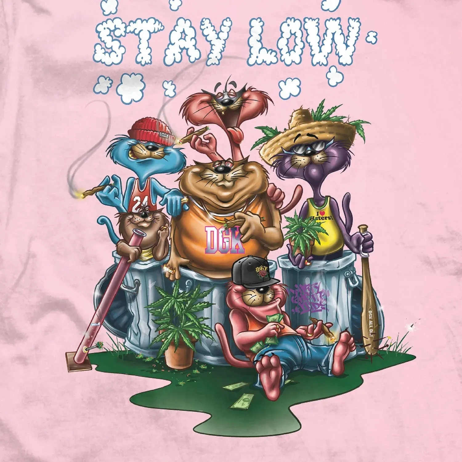 DGK Stay Low Graphic T-Shirt