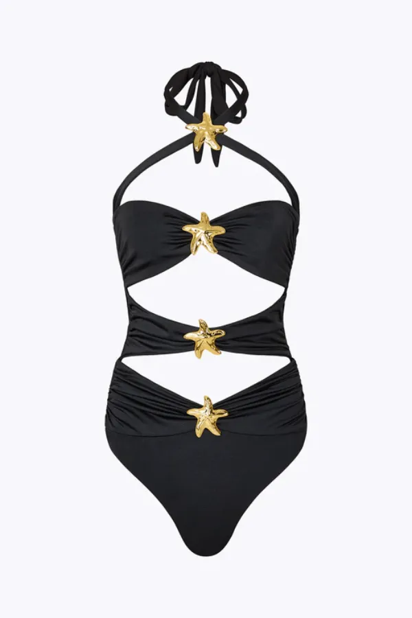 Diamond Seastar Swimsuit Black