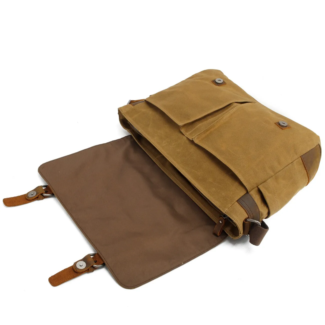 Dion Canvas Messenger Bag | Laptop Bag | Satchel Bag