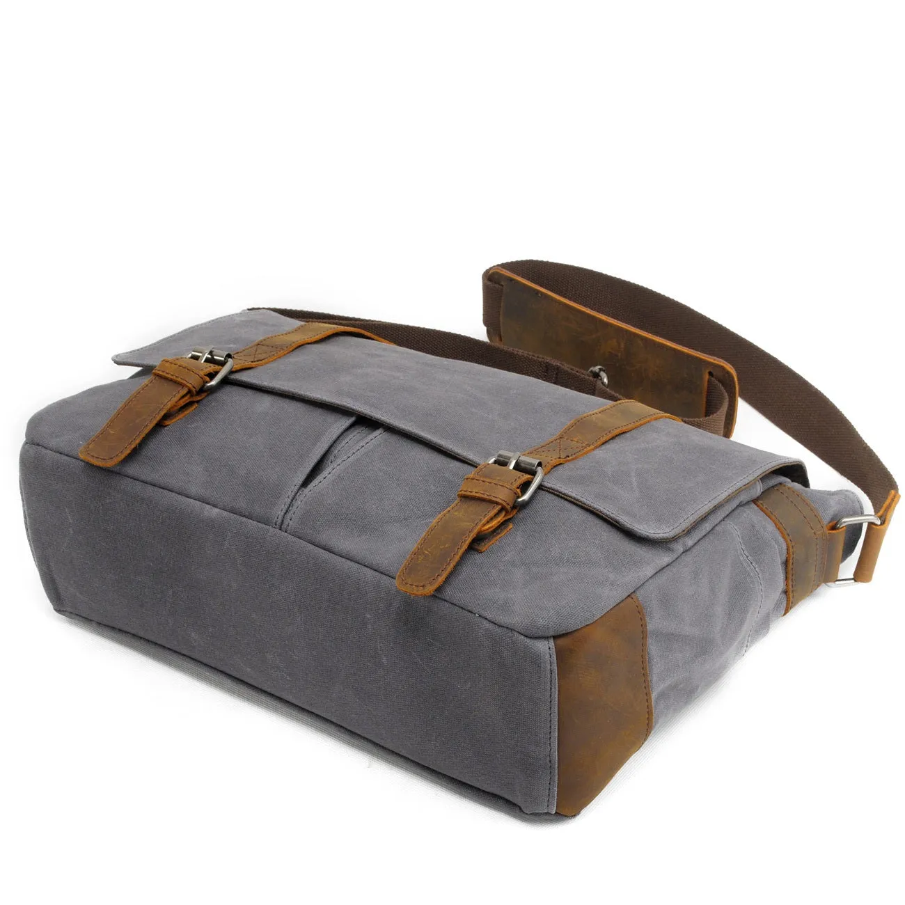 Dion Canvas Messenger Bag | Laptop Bag | Satchel Bag