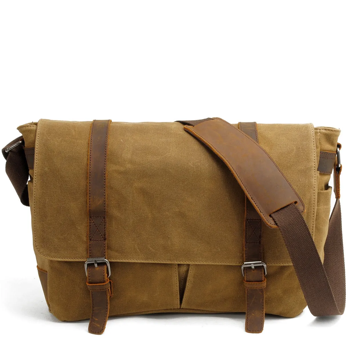 Dion Canvas Messenger Bag | Laptop Bag | Satchel Bag