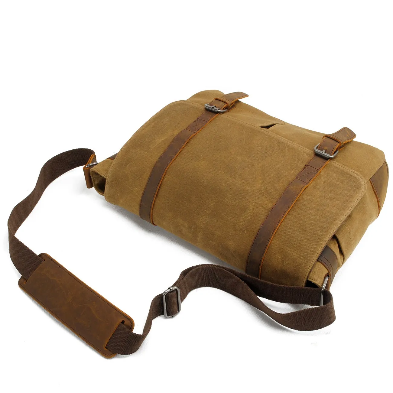 Dion Canvas Messenger Bag | Laptop Bag | Satchel Bag