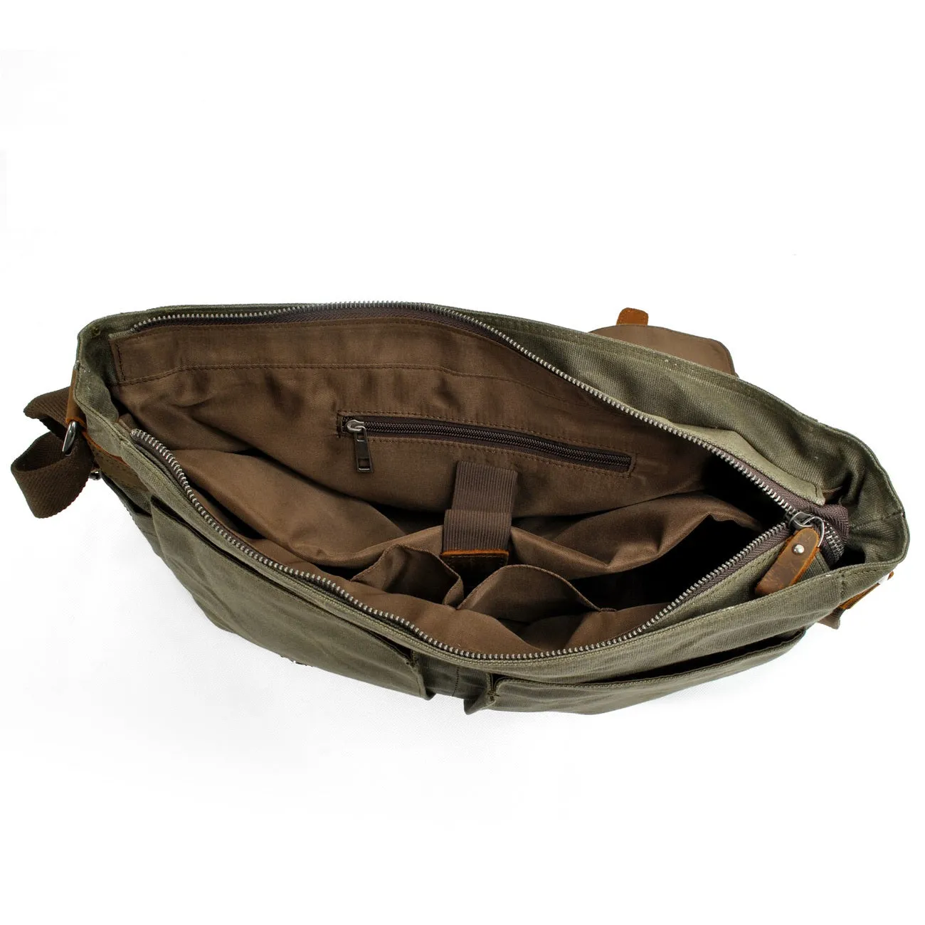 Dion Canvas Messenger Bag | Laptop Bag | Satchel Bag