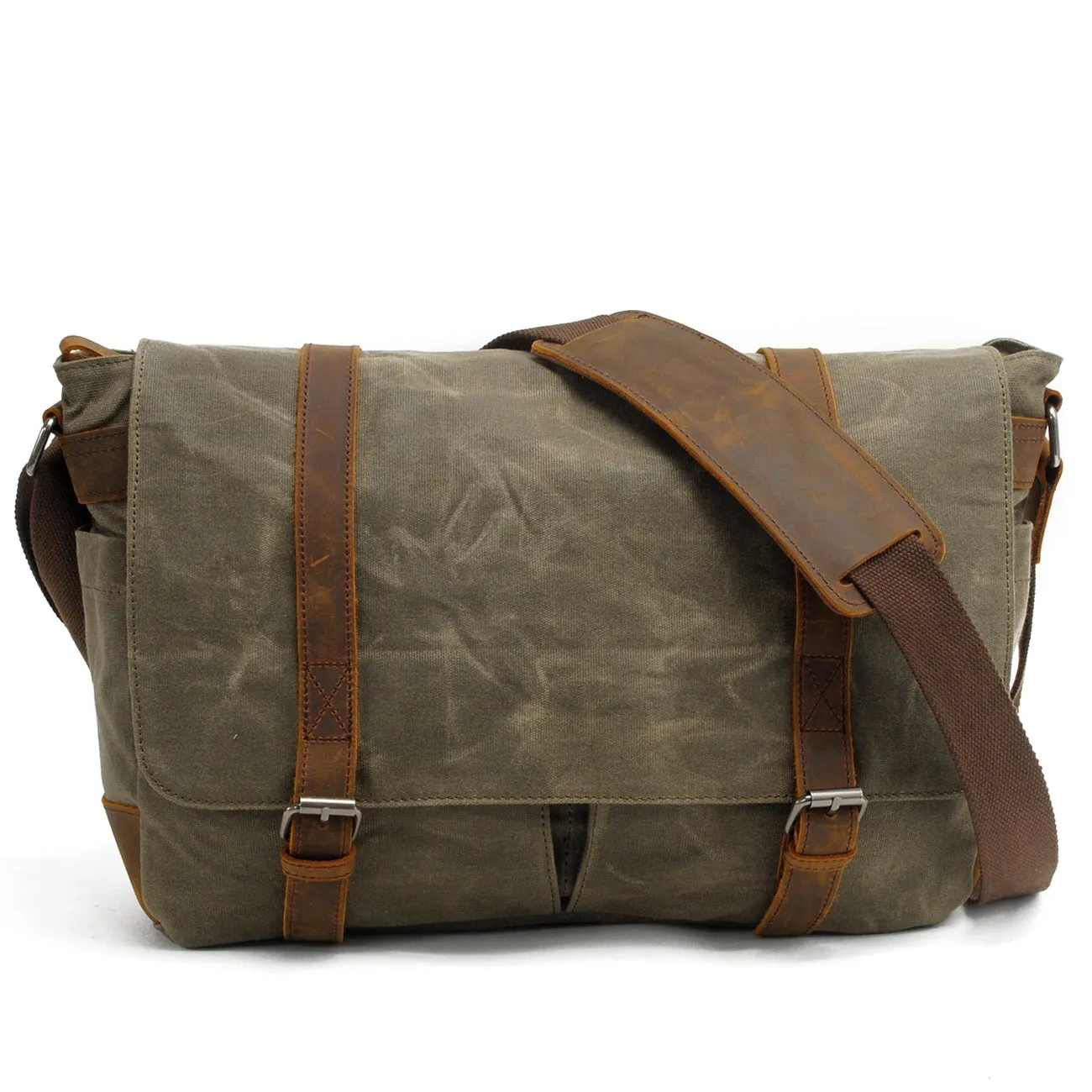 Dion Canvas Messenger Bag | Laptop Bag | Satchel Bag