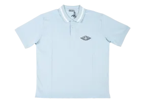 Dior x Jordan Wings Polo Shirt Baby Blue