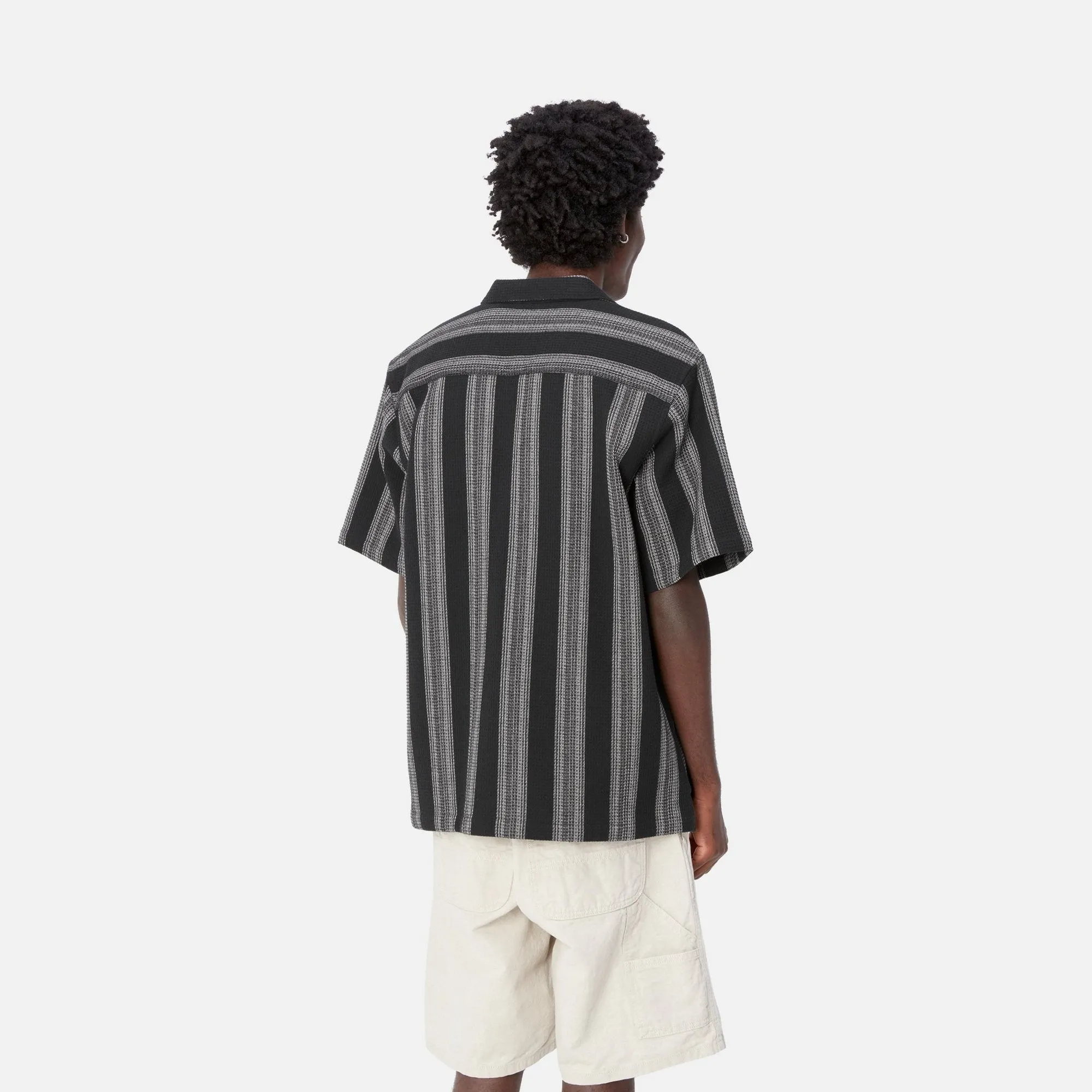 Dodson Stripe Shirt | Black