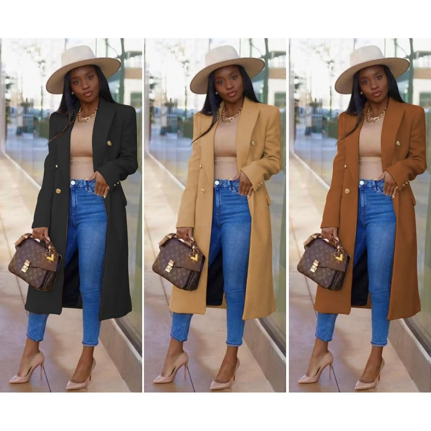 Double Breasted Trench Coat