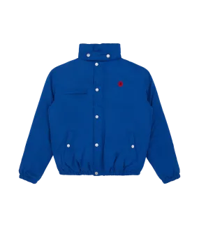 DROPPED CONE PUFFER JACKET - BLUE