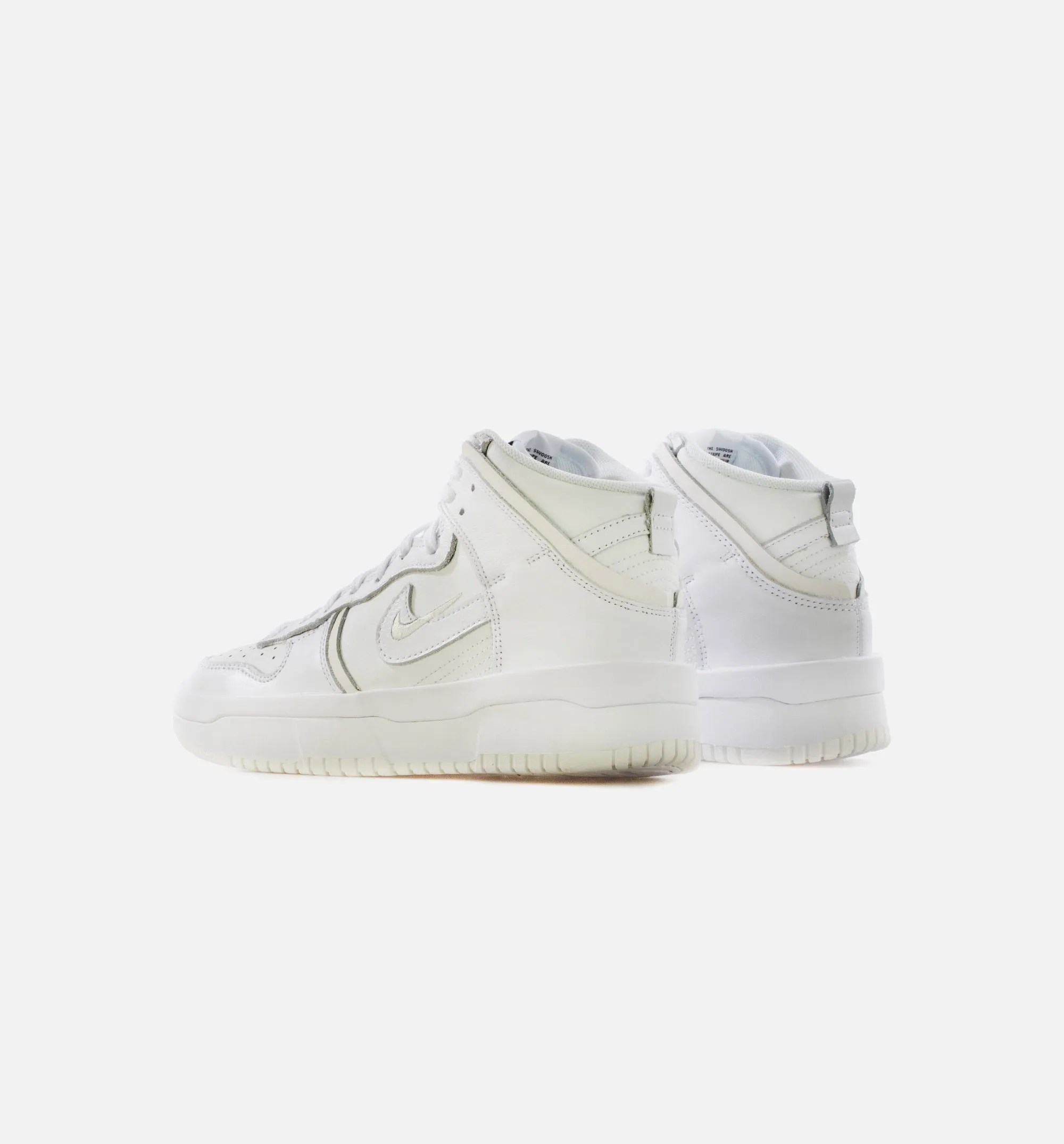 Dunk Hi Rebel All White Womens Lifestyle Shoe - White