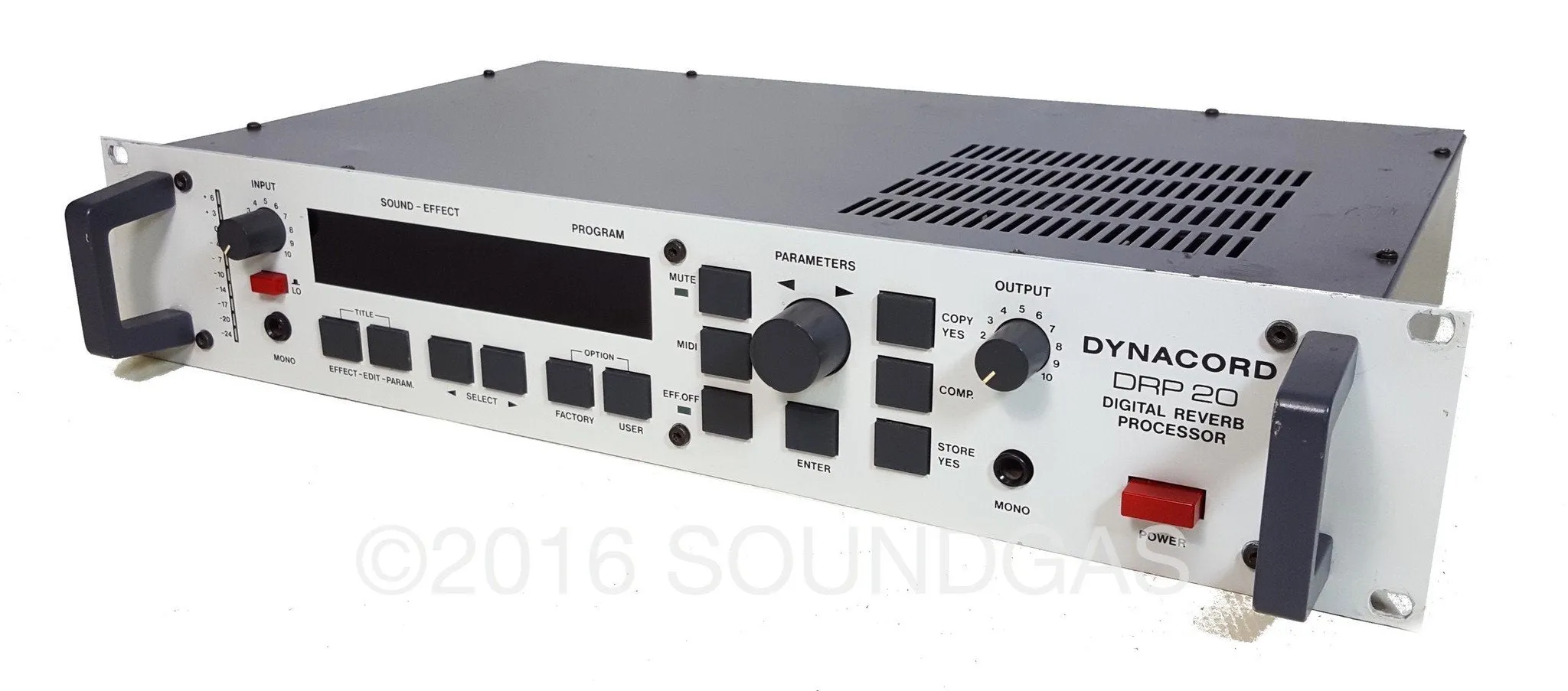 Dynacord DRP 20 Digital Reverb Processor