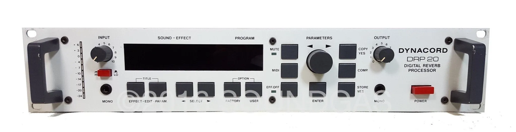 Dynacord DRP 20 Digital Reverb Processor