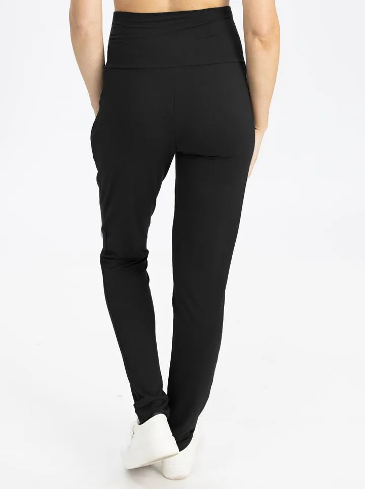 Eden Ultra Soft Maternity Lounge Pants in Black