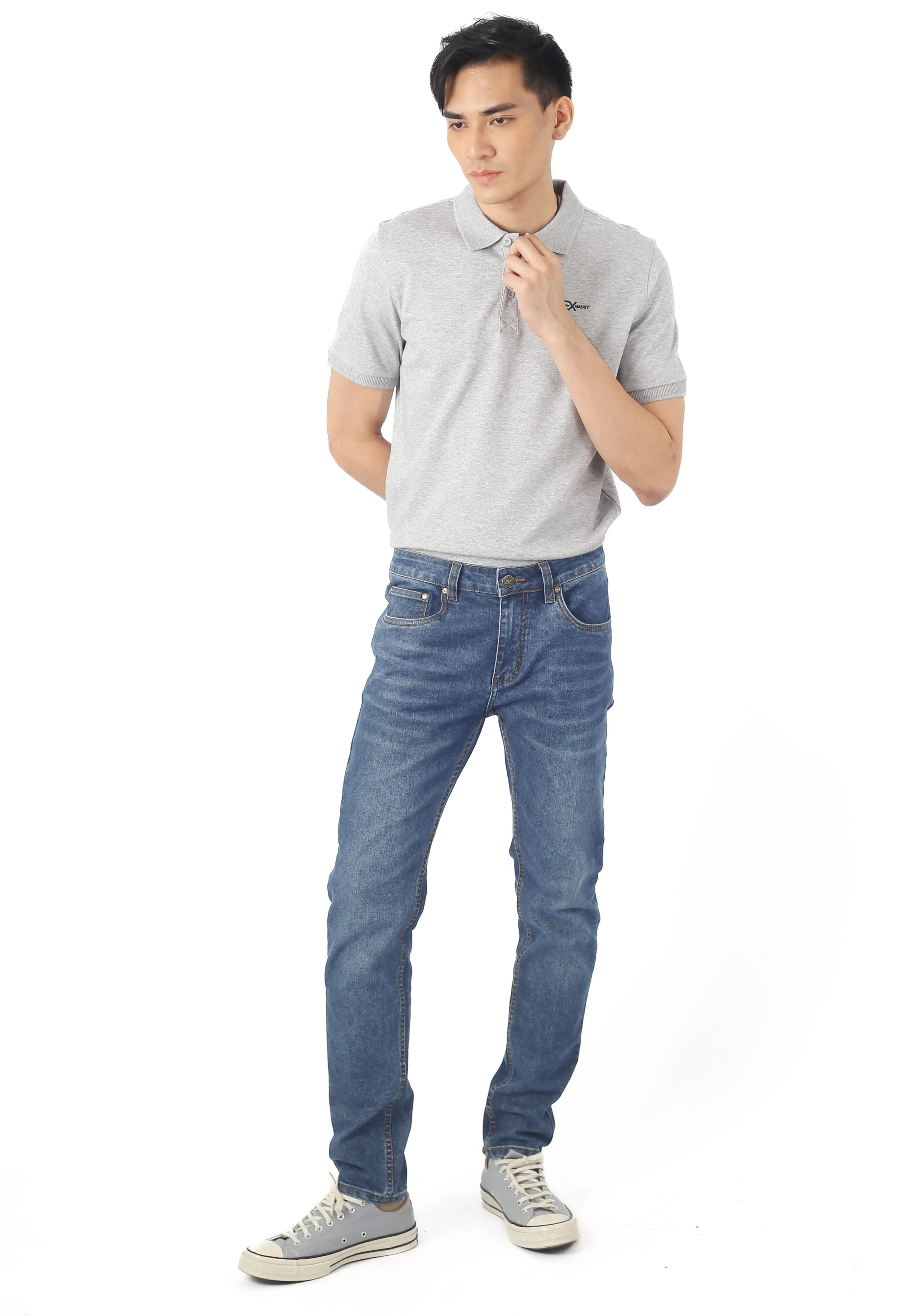 EXHAUST CLASSIC JEANS LONG PANTS [303 SLIM FIT] 1668