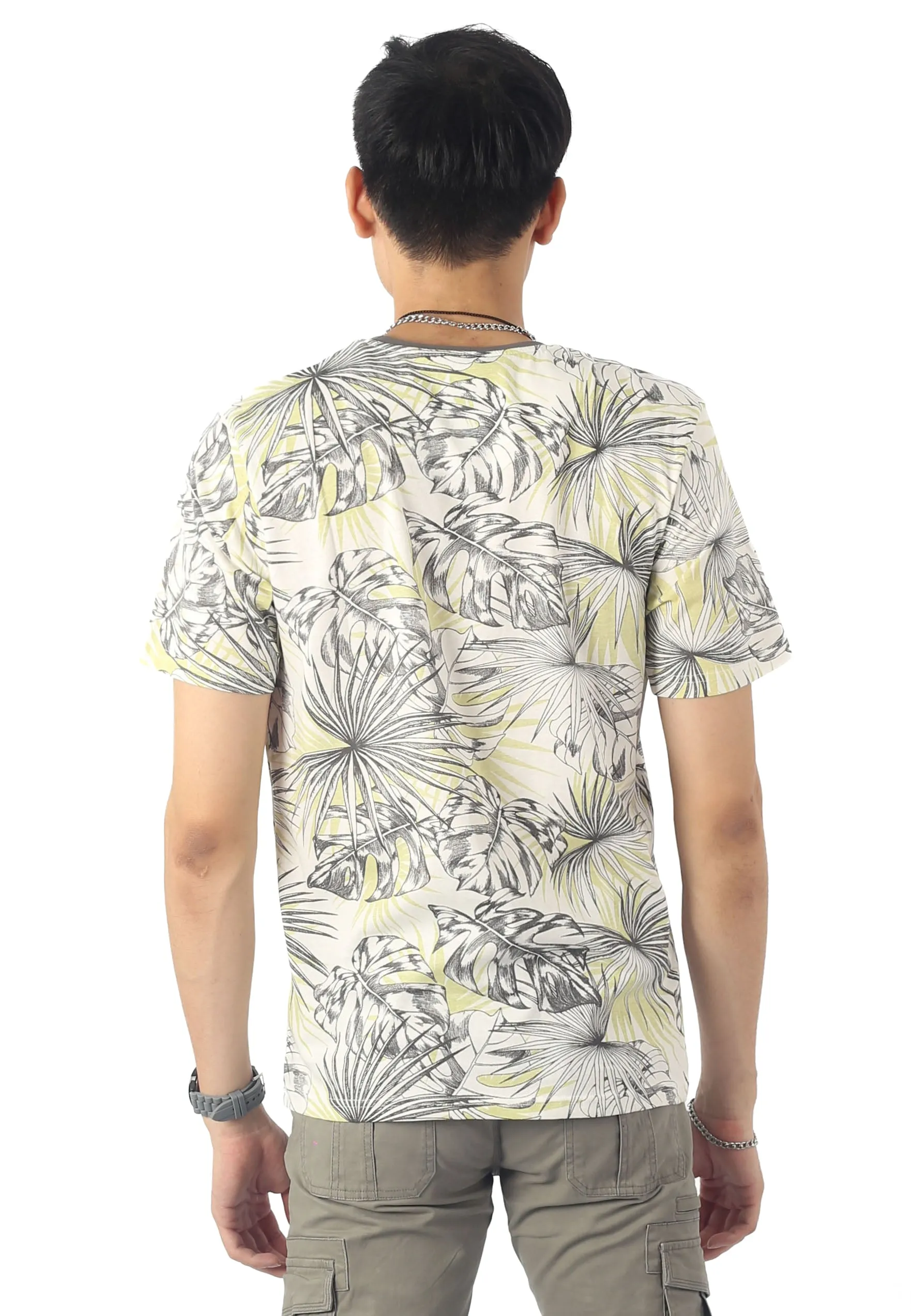 EXHAUST ROUND NECK T SHIRT [FREE CUT] 1685