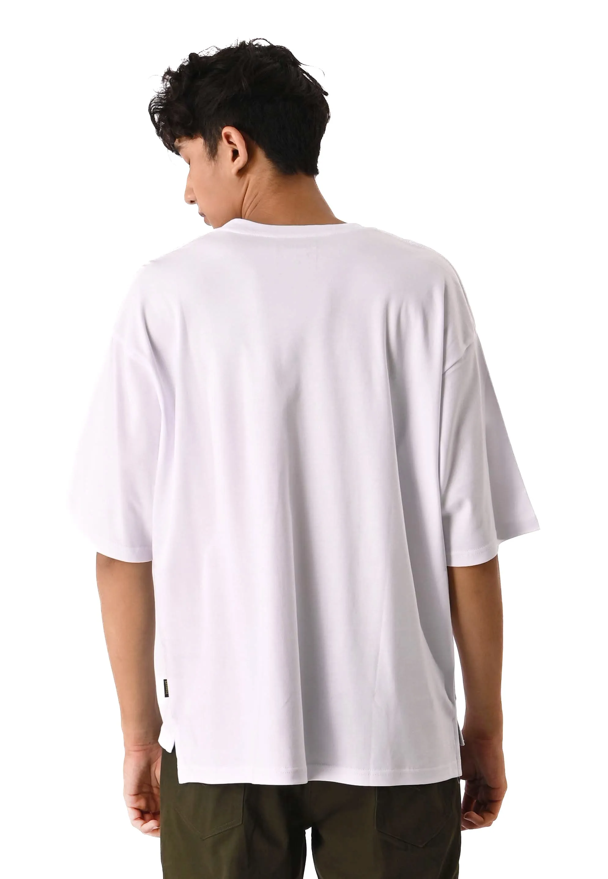 EXHAUST ROUND NECK T SHIRT [OVERSIZE] 1310