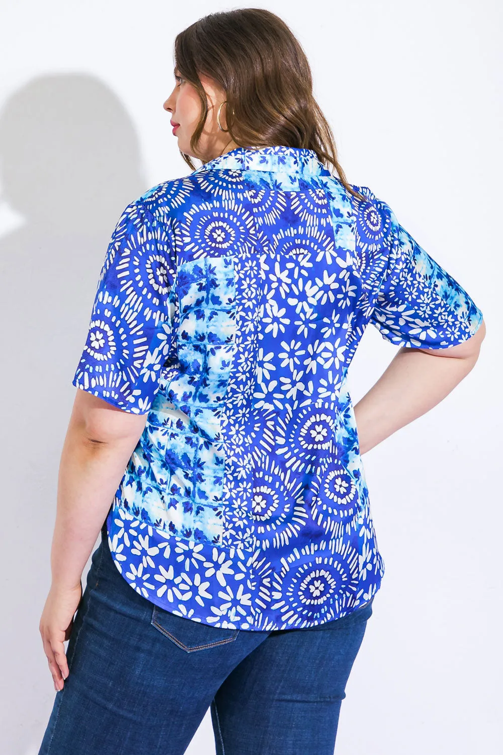 Explore More Collection - BEAUTIFUL BORDERS WOVEN TOP