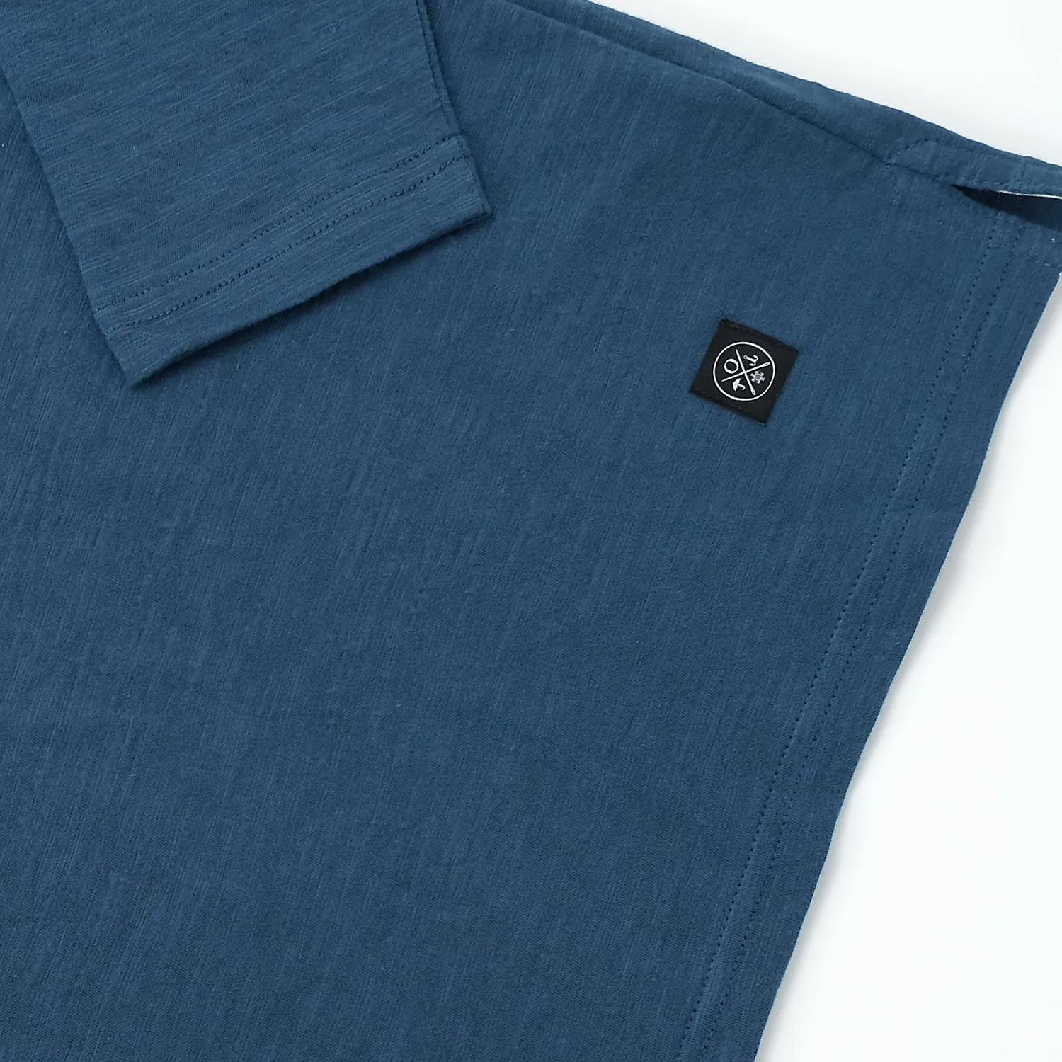 Faded Indigo Slub L/S Pocket T-Shirt