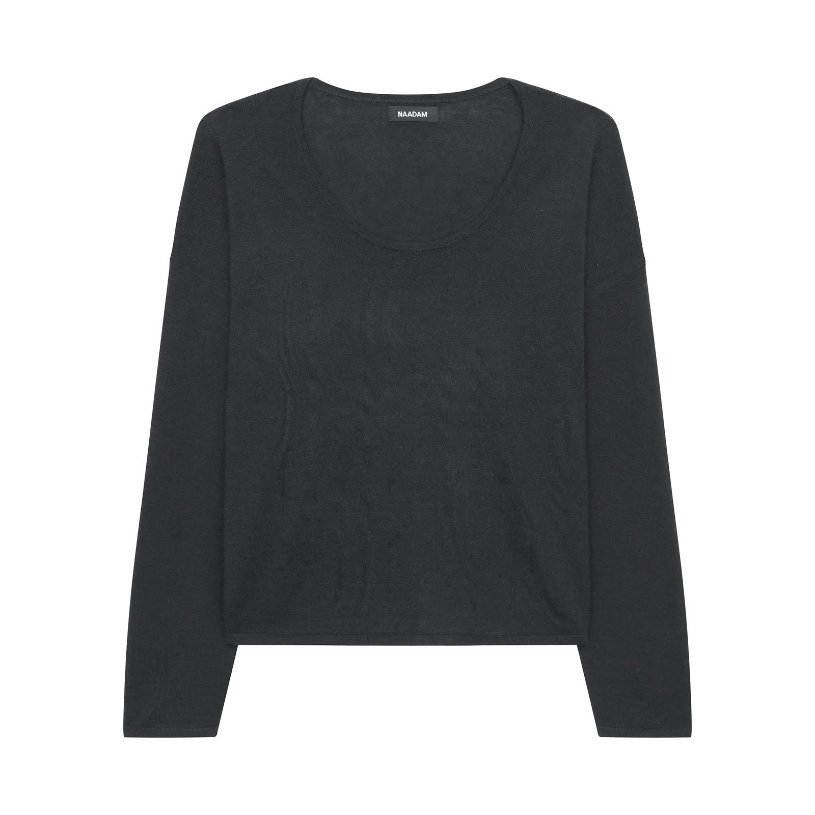 Fancy Cashmere Scoop Top