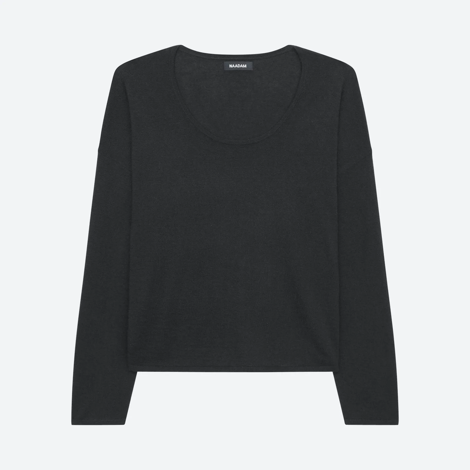 Fancy Cashmere Scoop Top