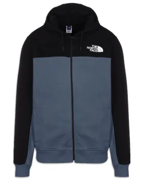 Felpa The North Face Icon Full Zip Hoodie Shady Blue