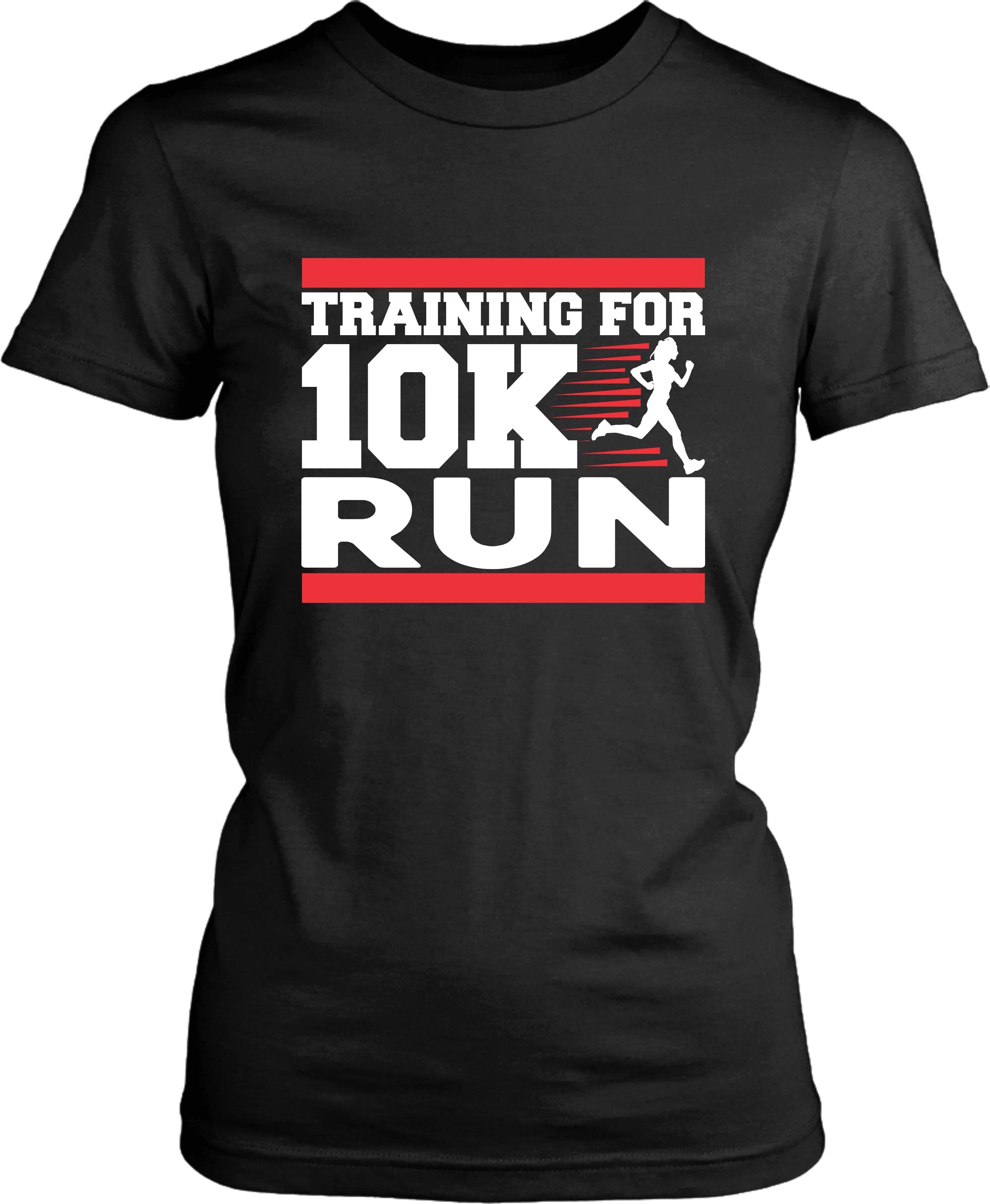 Fitness Couture - Training For 10K Run T-shirt