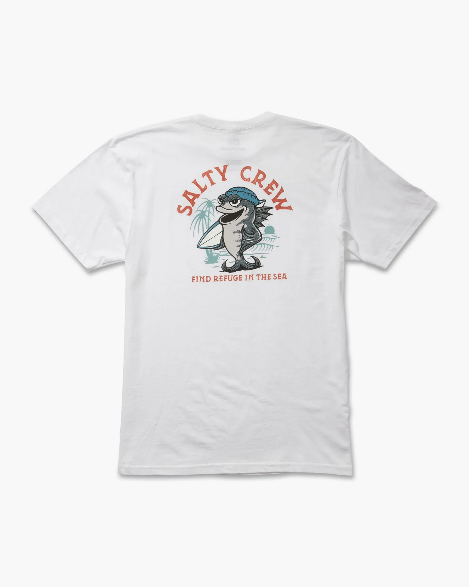 Free Surf White S/S Classic Tee