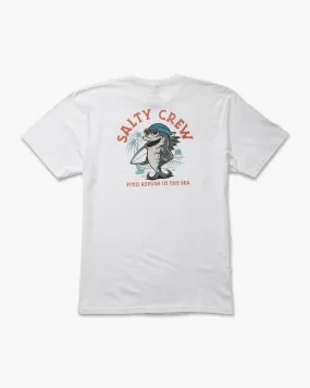 Free Surf White S/S Classic Tee