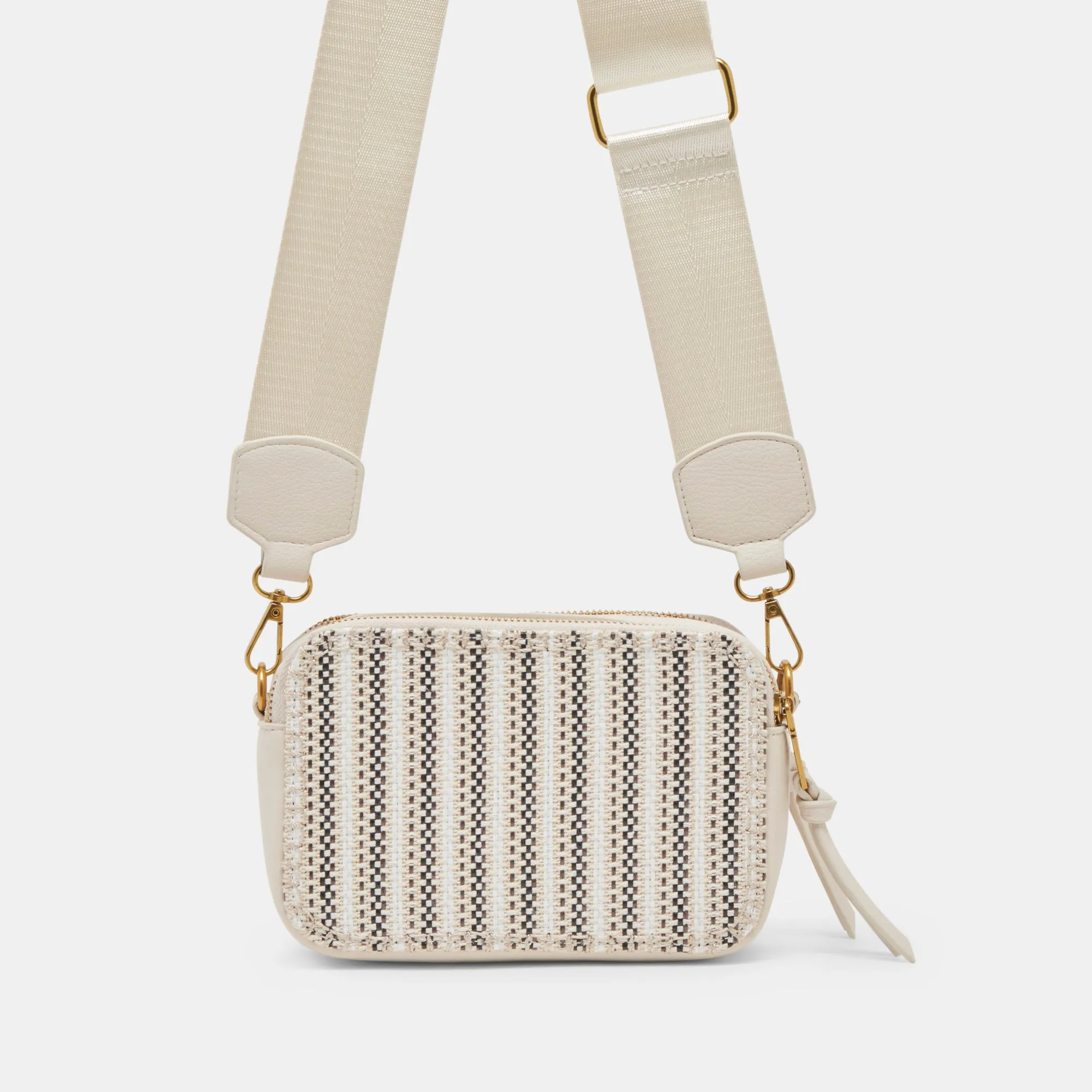 GLADYS CROSSBODY BONE WOVEN