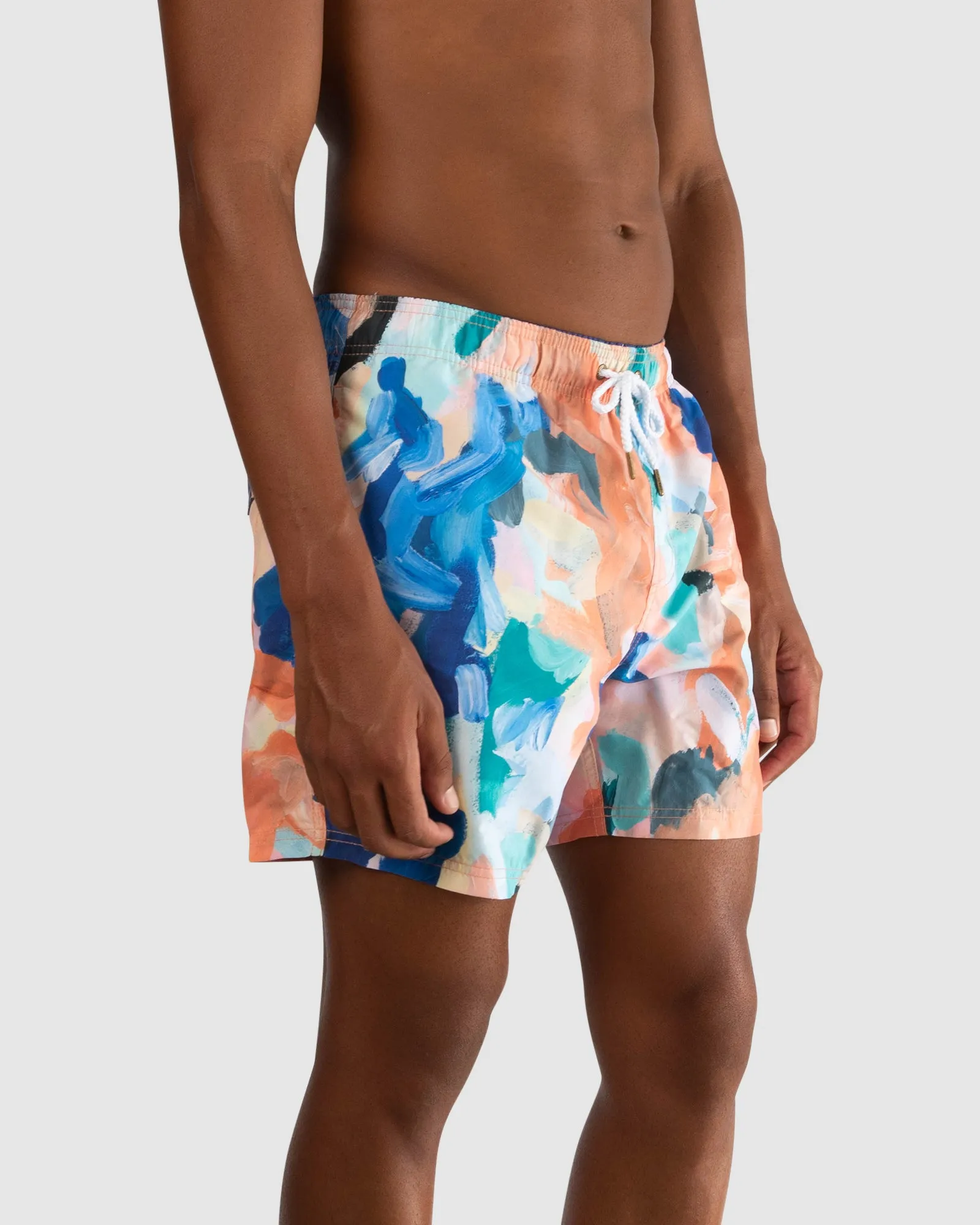 Golden Tides Swim Shorts | ortc Clothing Co