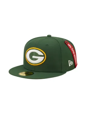 GREEN BAY PACKERS X ALPHA X NEW ERA 59FIFTY FITTED CAP