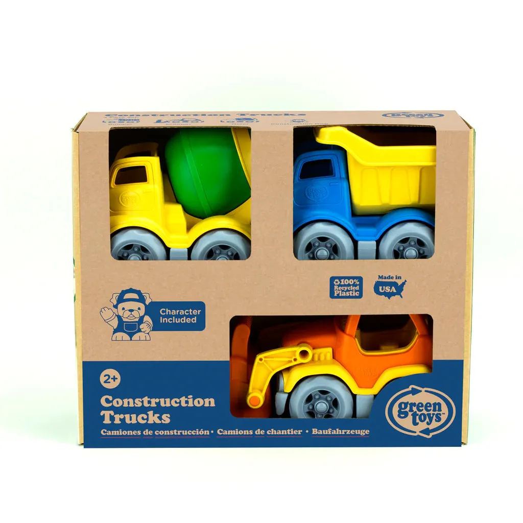 Green Toys Construction Trucks 3pk