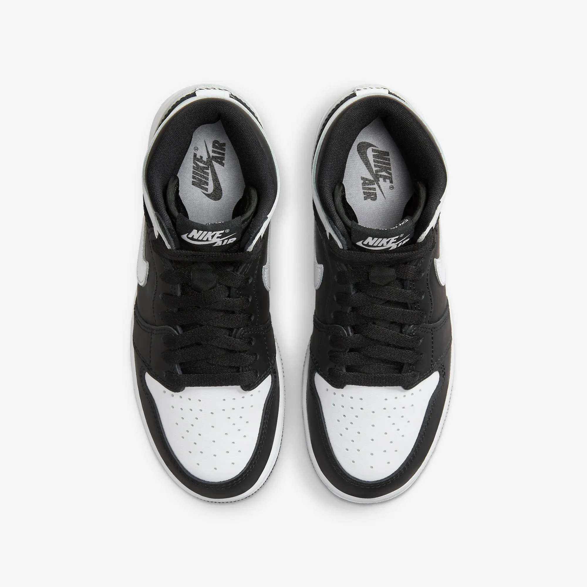 (GS) Air Jordan 1 Retro High OG 'Black / White' (2024) FD1437-010