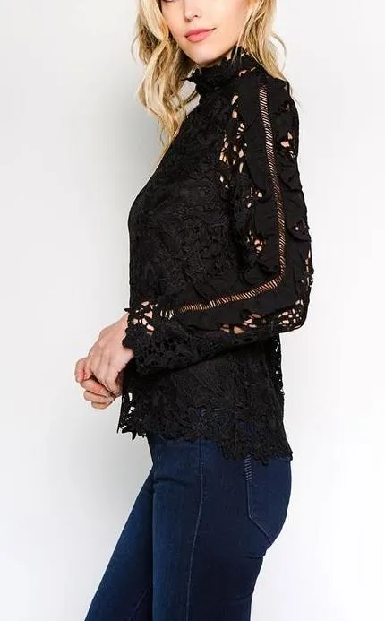 Guipure Lace Blouse