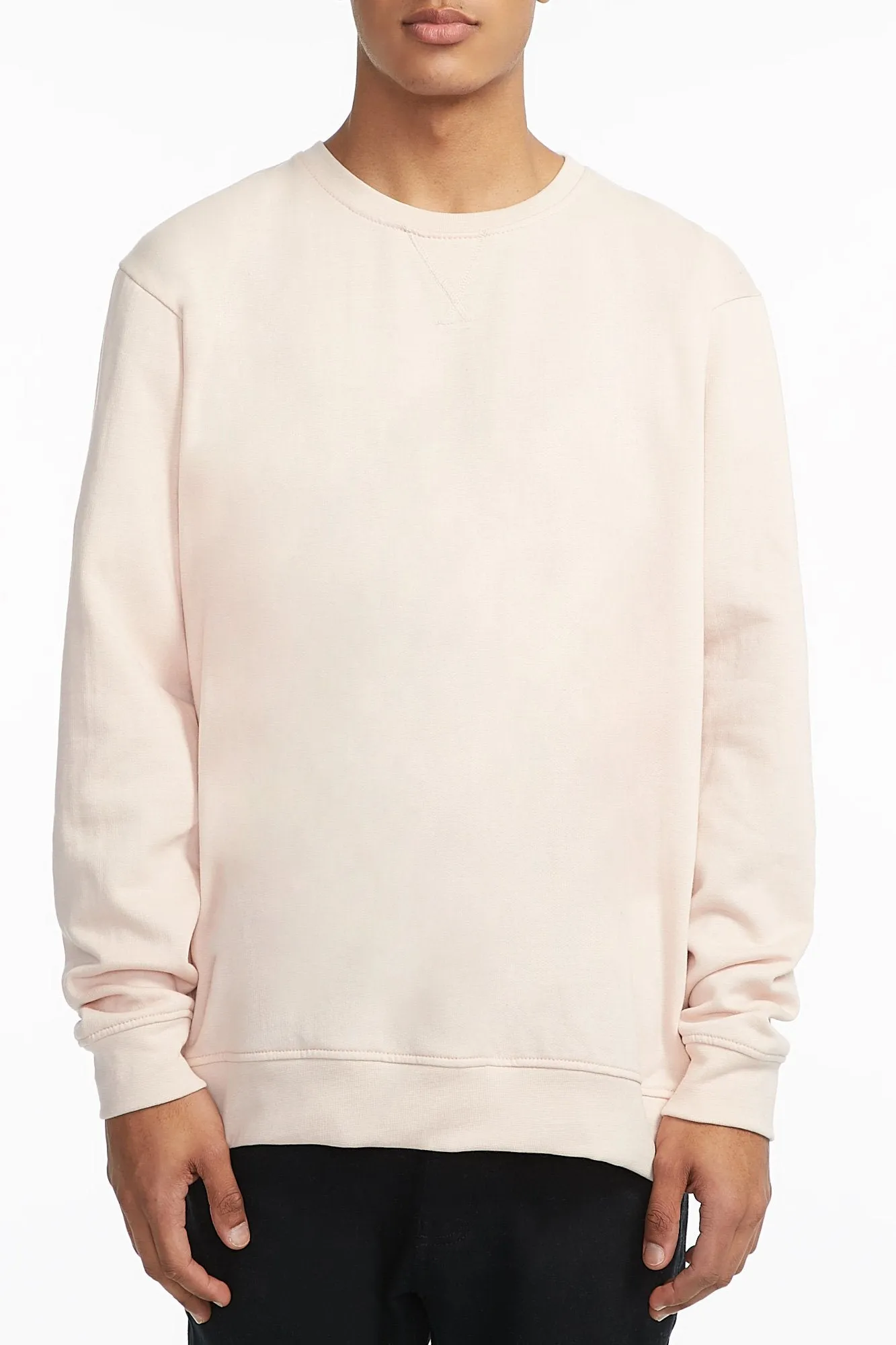 Guys MSW Classic Crew Neck Pullover