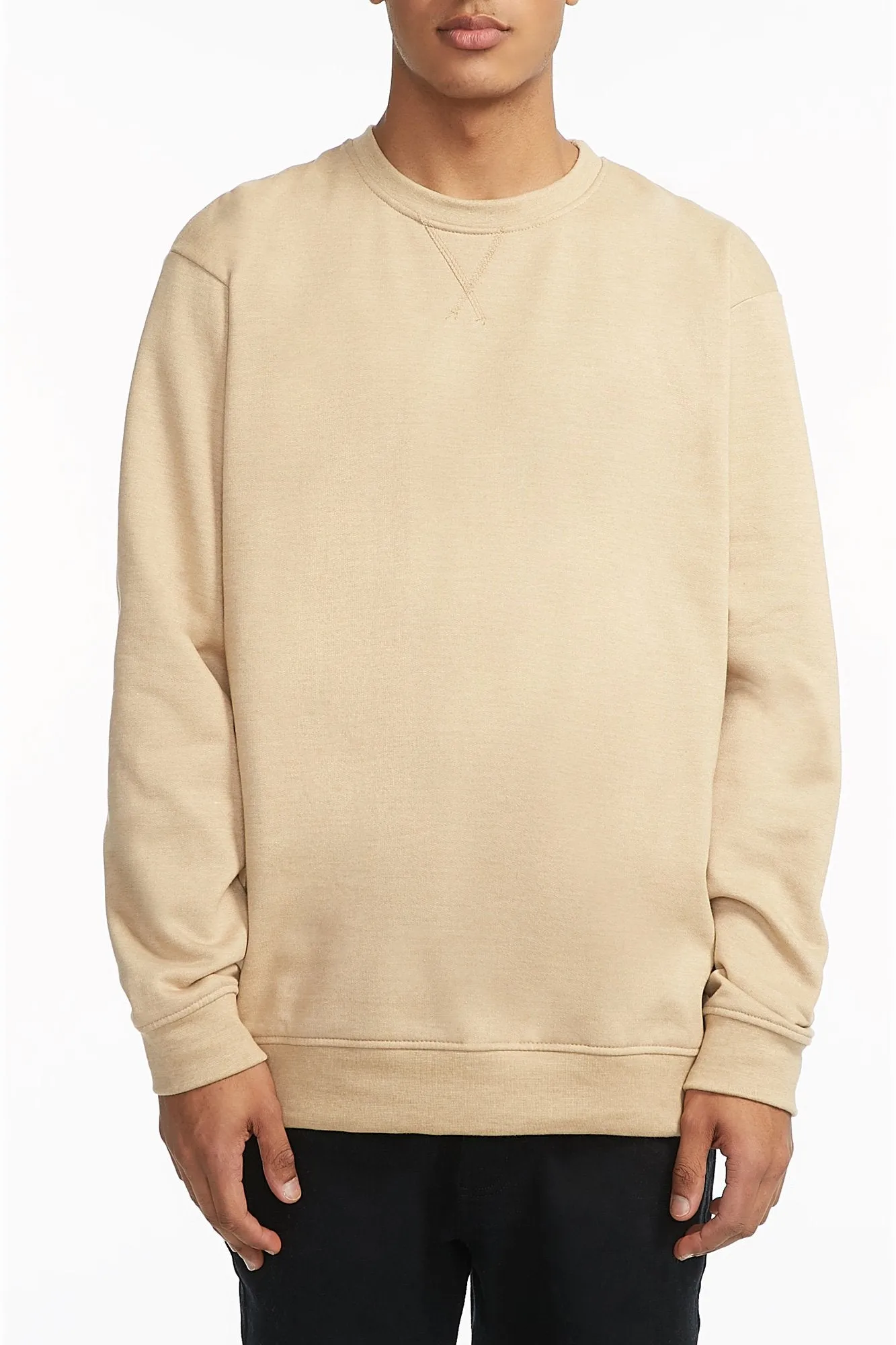 Guys MSW Classic Crew Neck Pullover