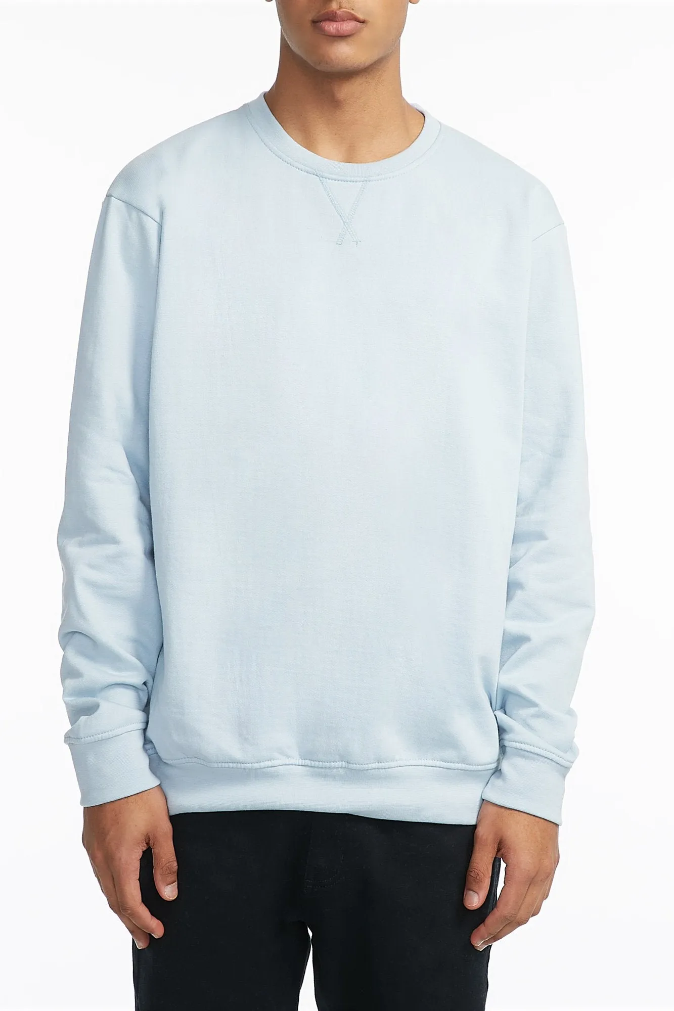 Guys MSW Classic Crew Neck Pullover