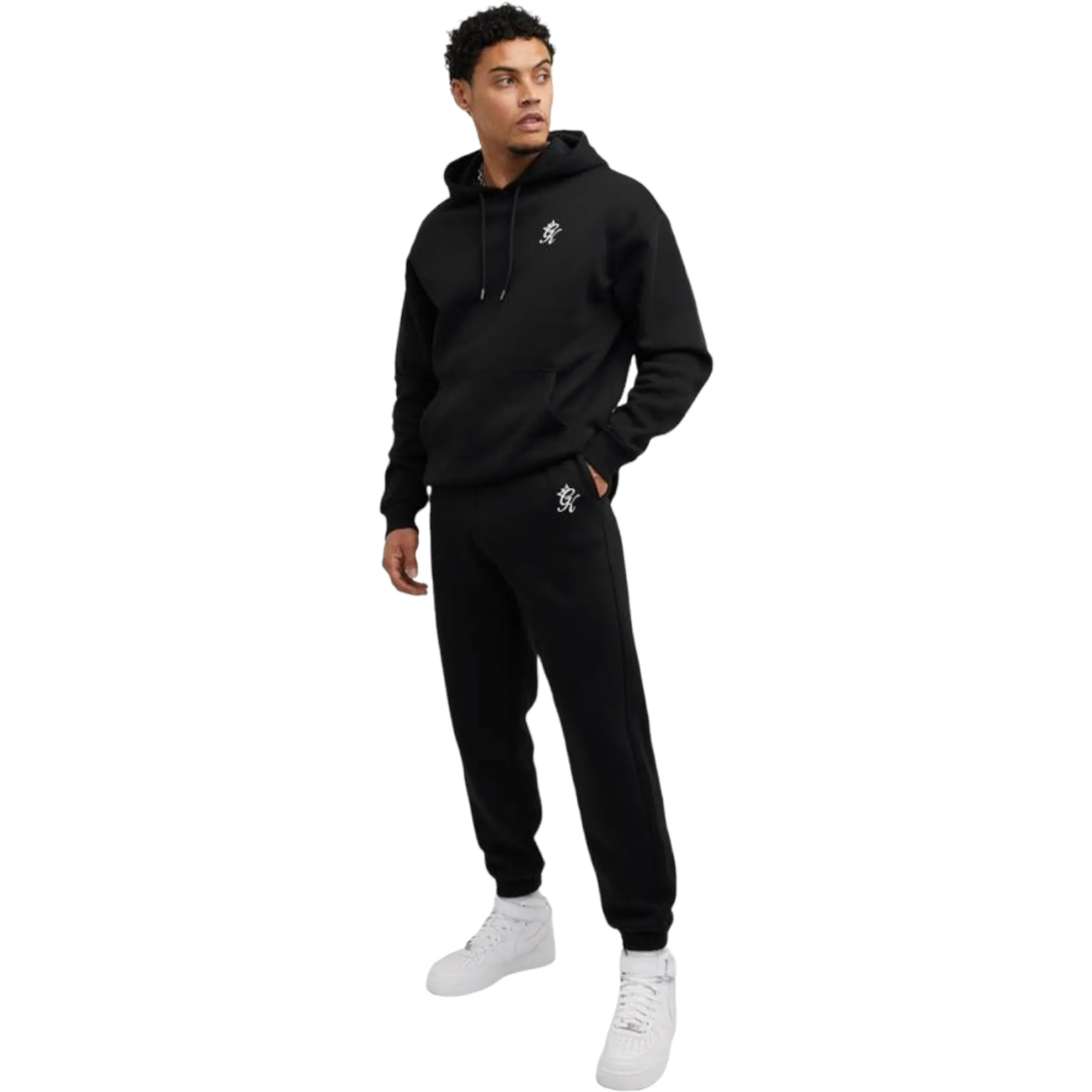 GYM KING BASIS OVERSIZED JOGGER - BLACK