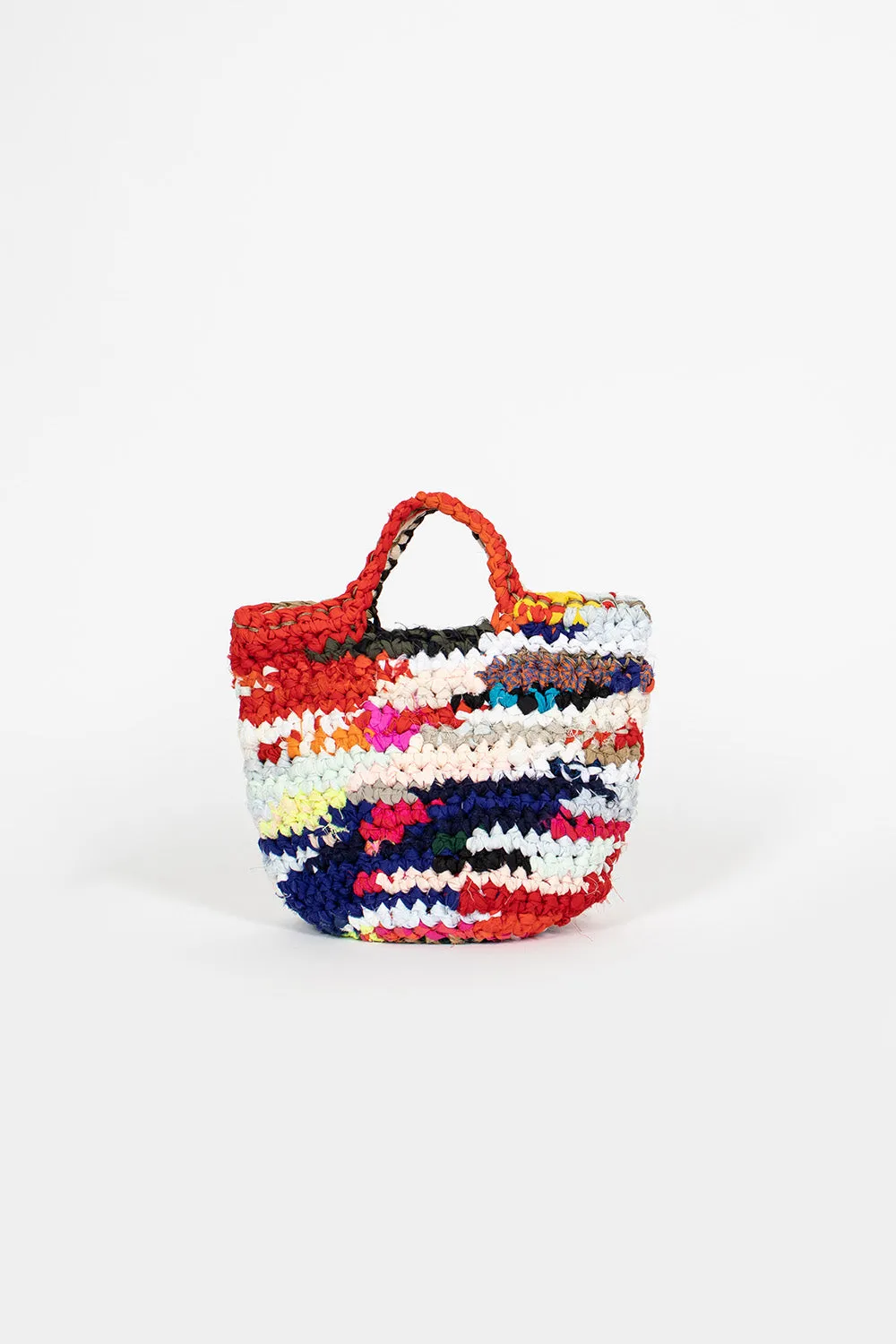 Hand Crochet Pasticcio Bag Multi