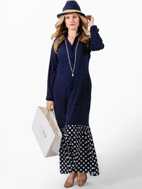 Hayworth Polka Dot Maxi