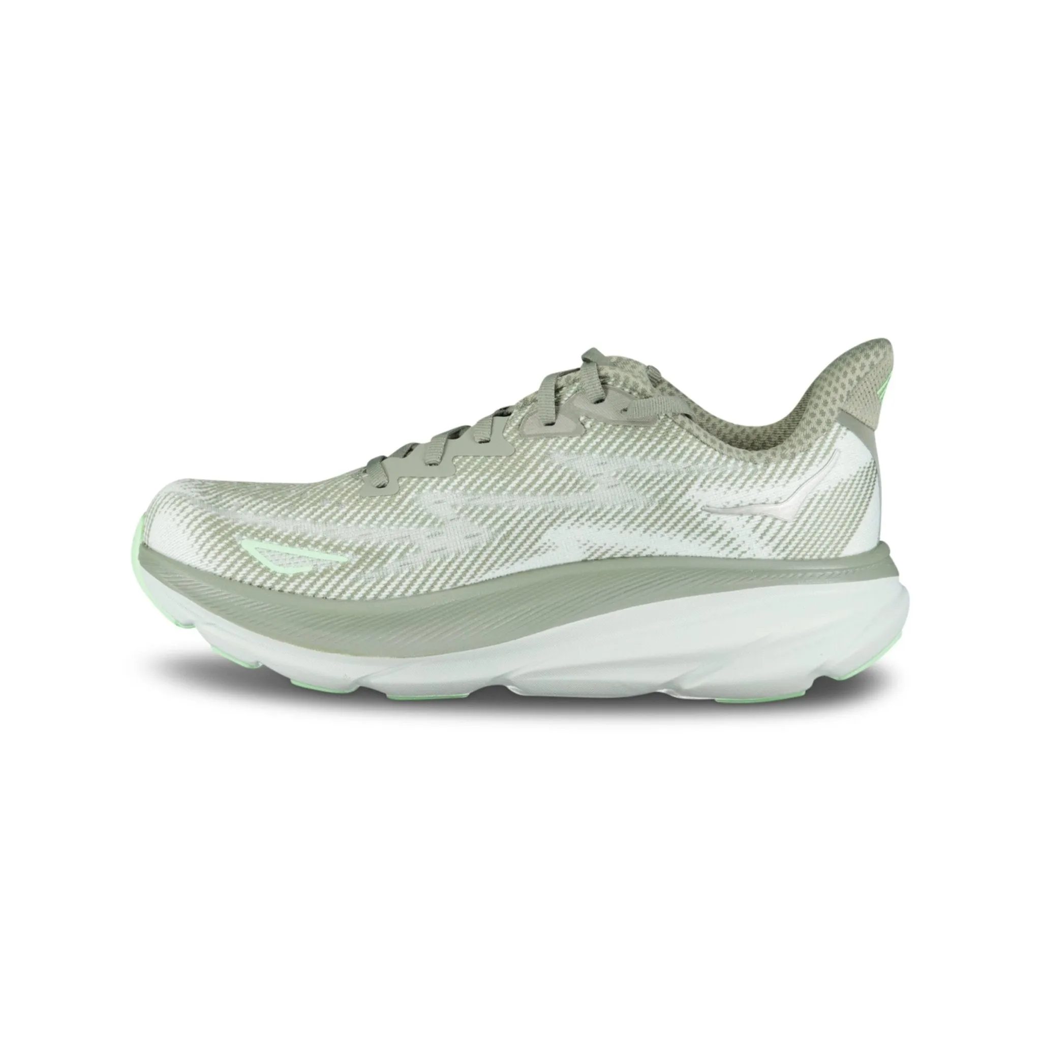 HOKA CLIFTON 9 KHAKI GREEN