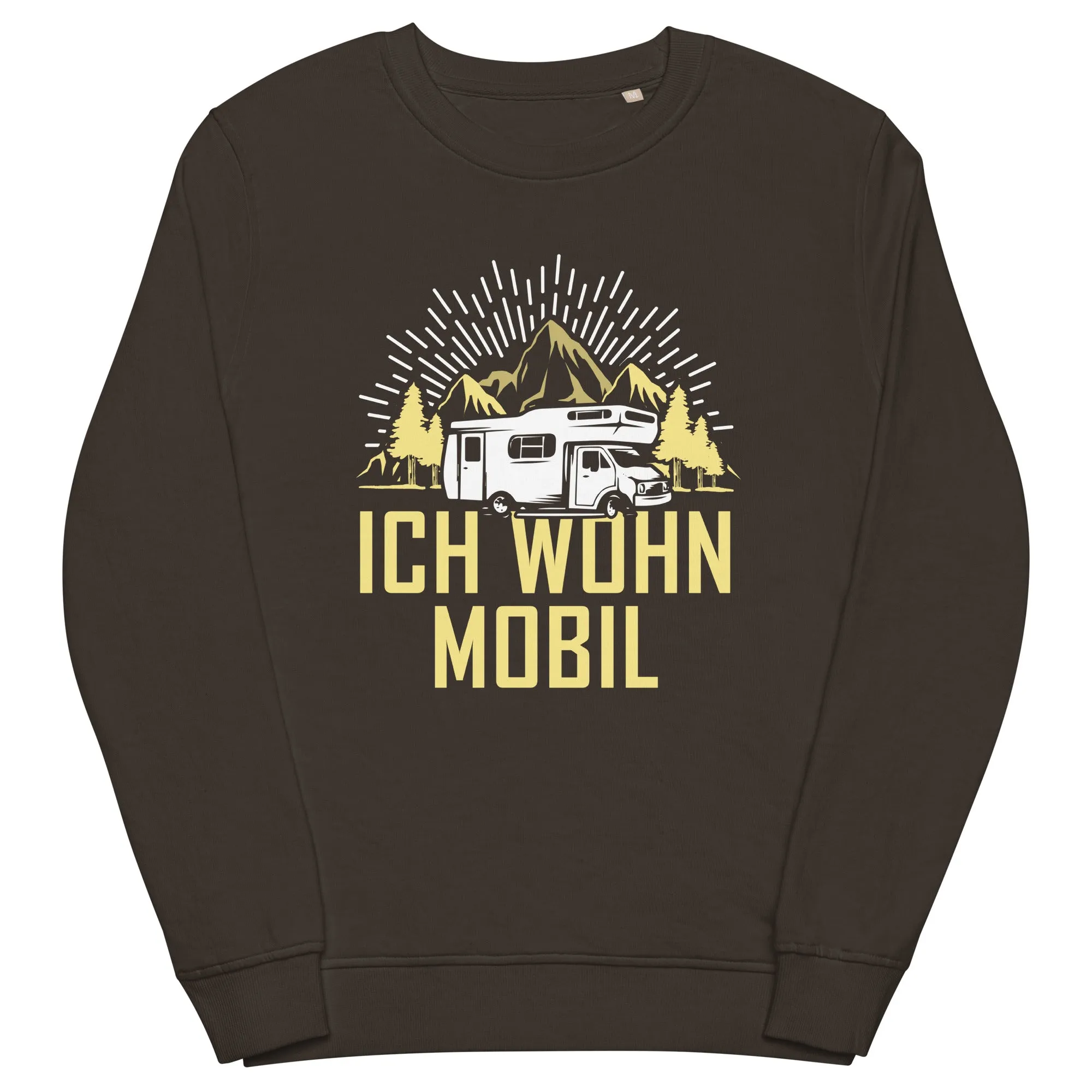 Ich wohn mobil - Unisex Premium Organic Sweatshirt