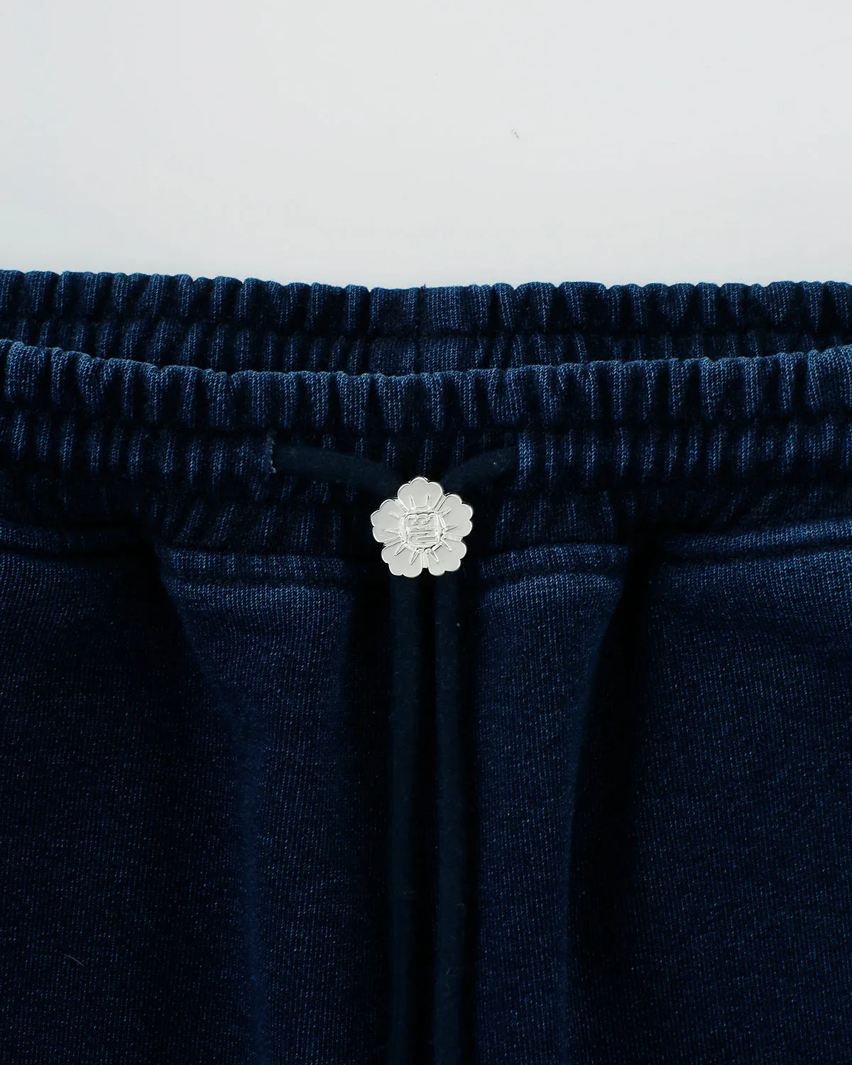 Indigo Denim Logo Bolo Tie Sweatpants