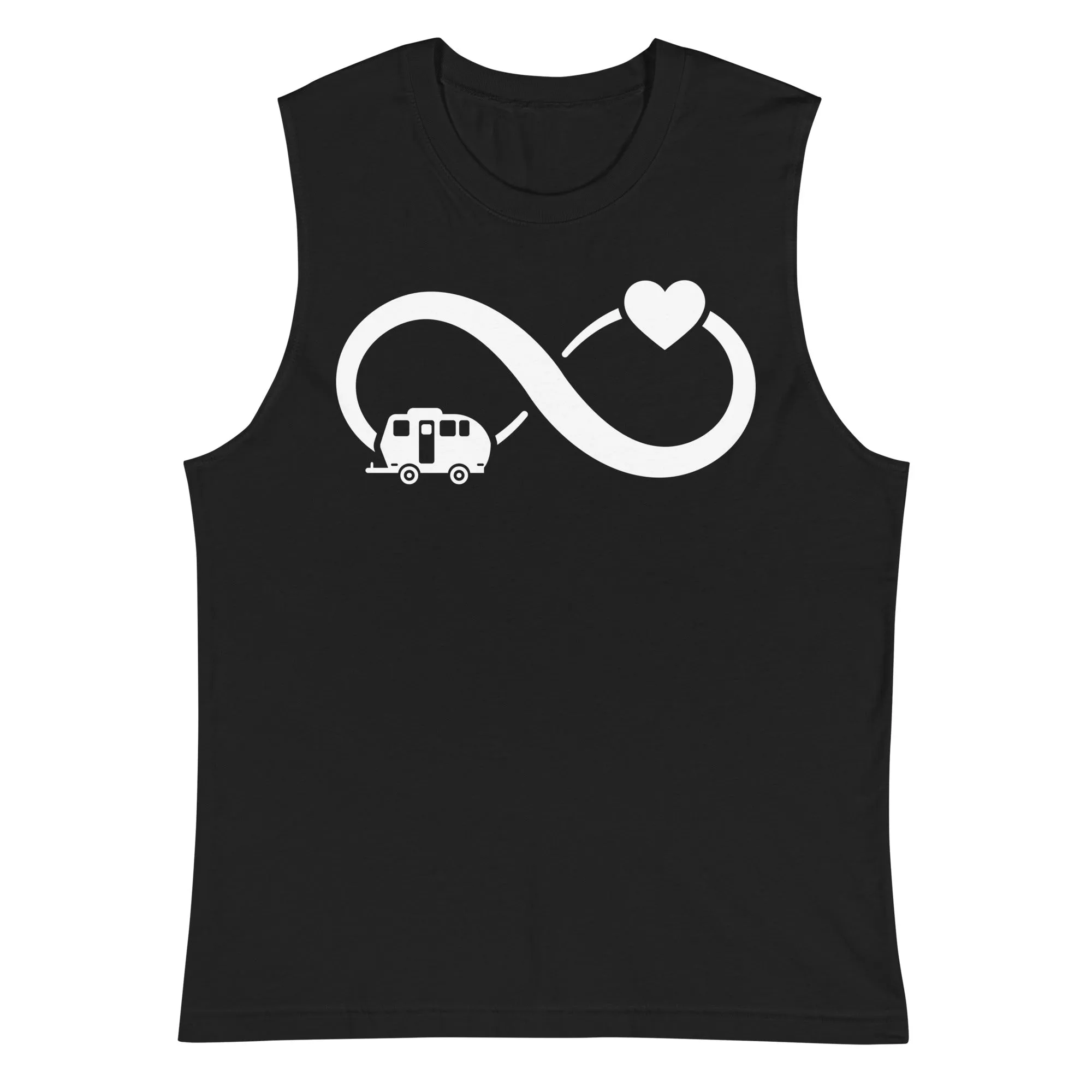 Infinity Heart and Camping 2 - Muskelshirt (Unisex)