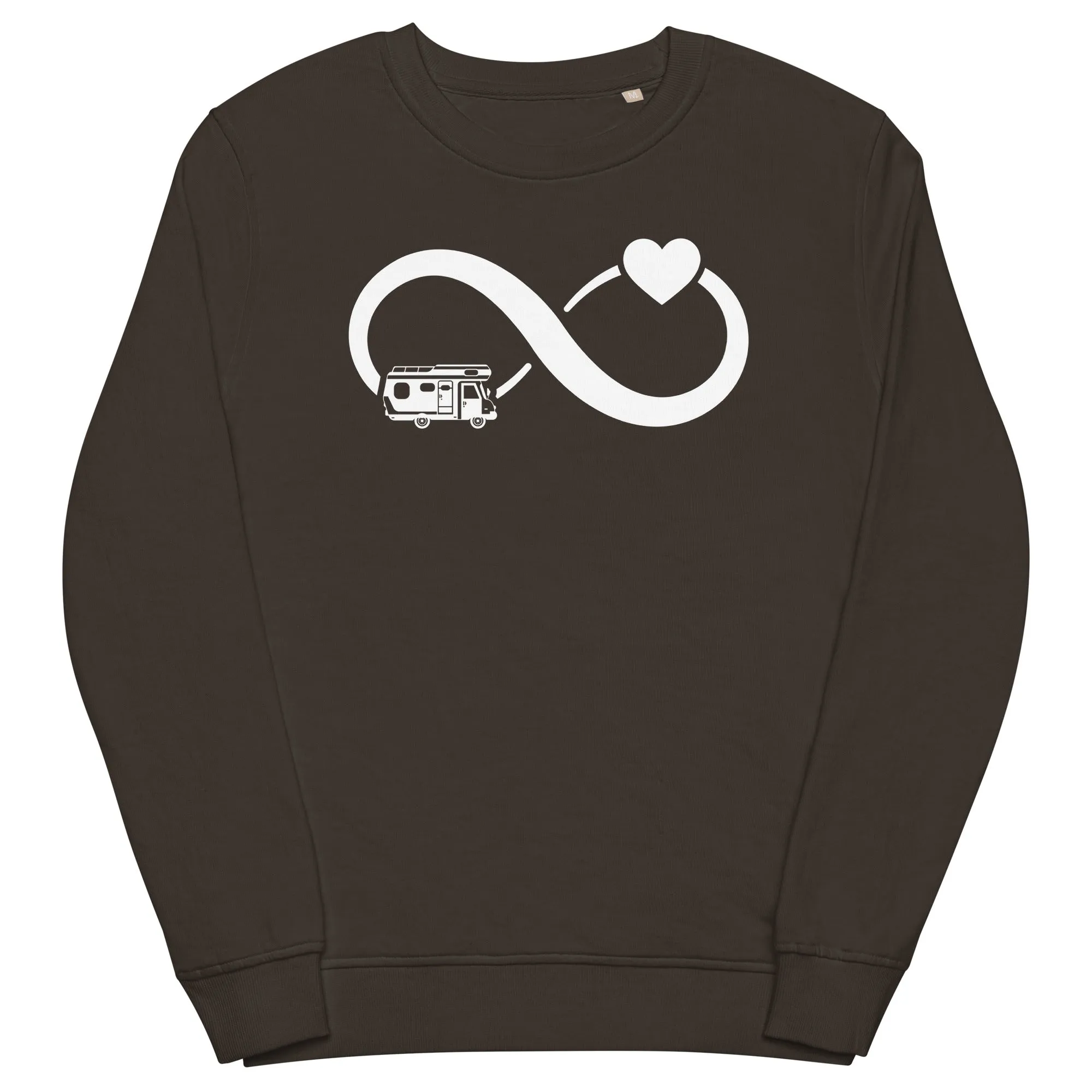 Infinity Heart and Camping - Unisex Premium Organic Sweatshirt