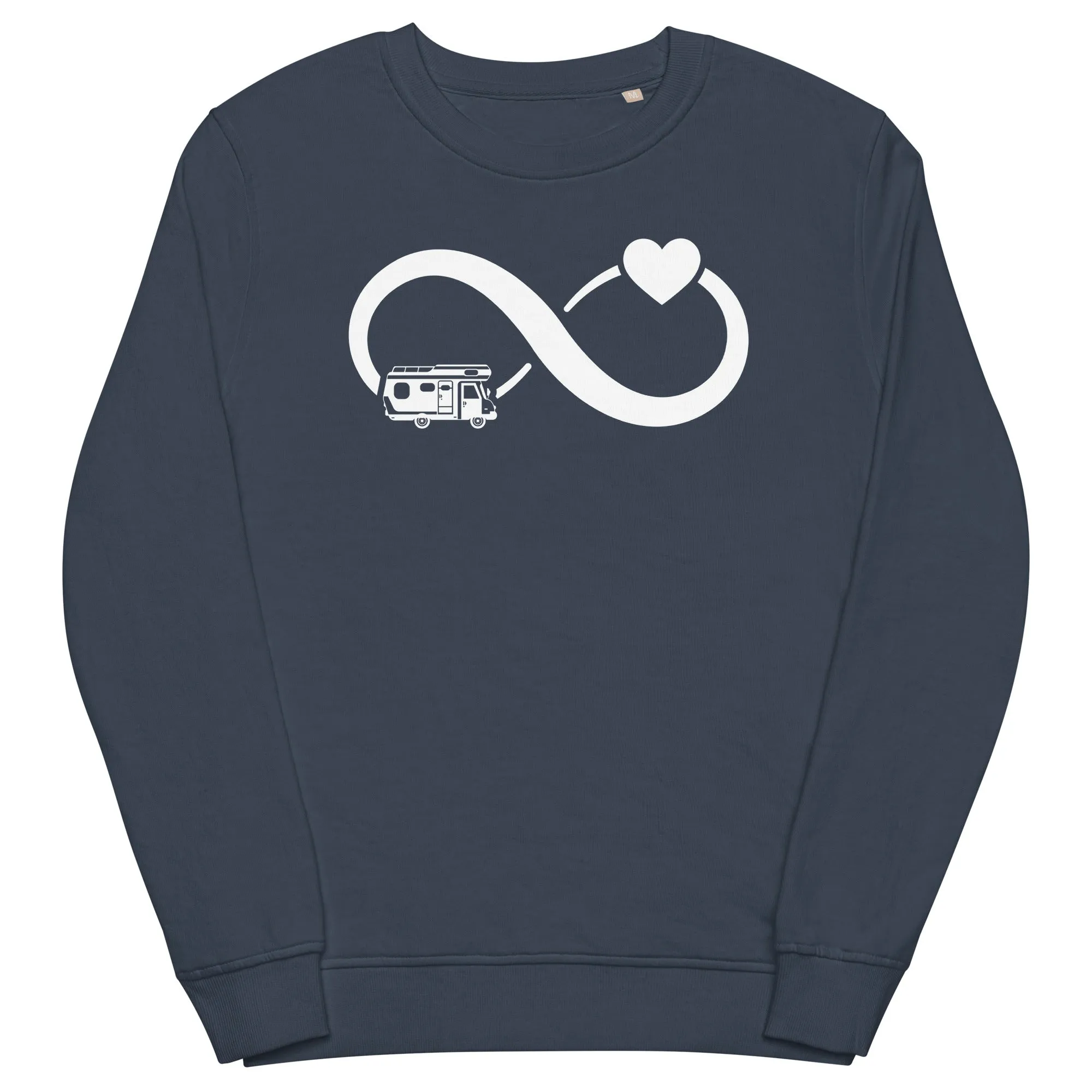 Infinity Heart and Camping - Unisex Premium Organic Sweatshirt