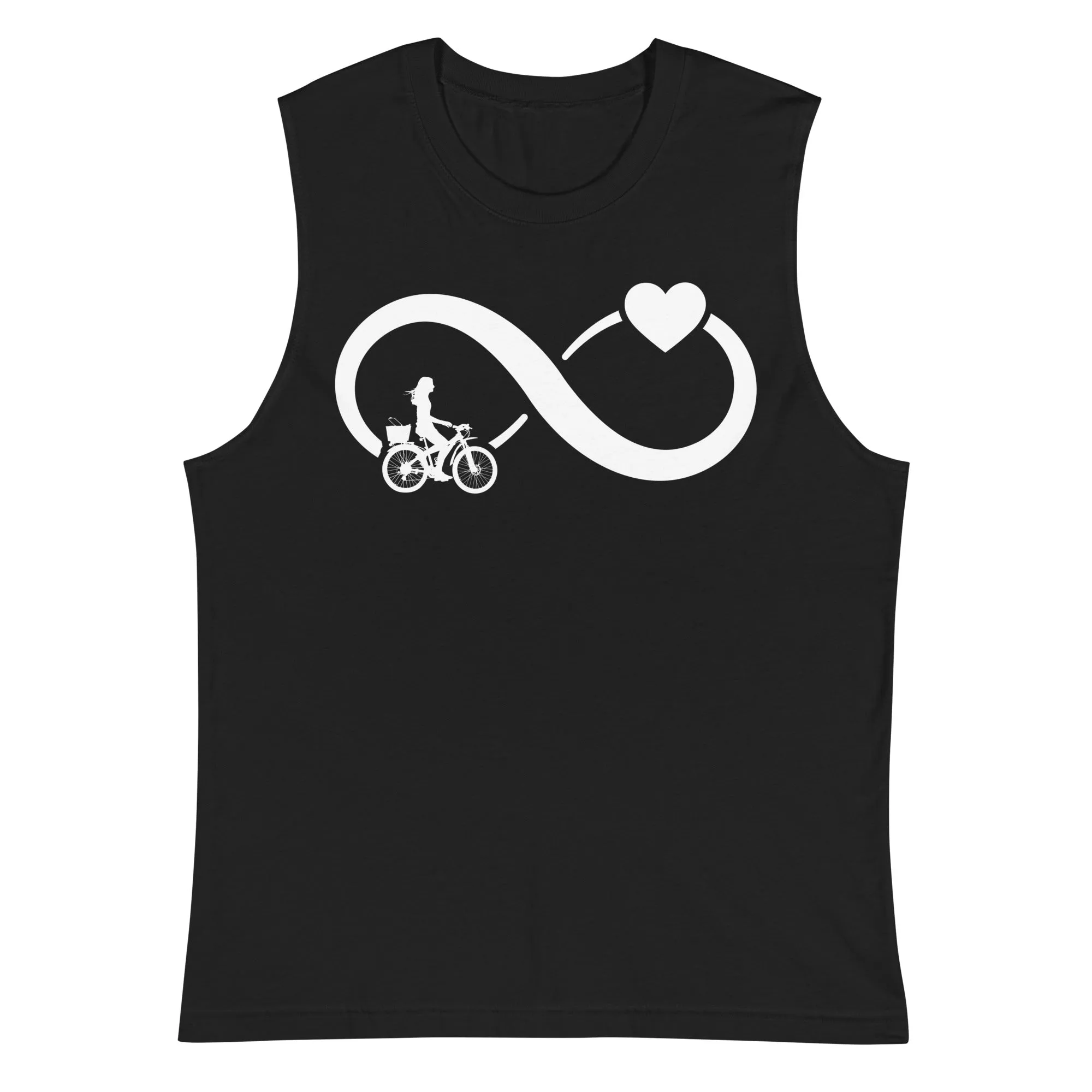 Infinity Heart and Cycling 2 - Muskelshirt (Unisex)